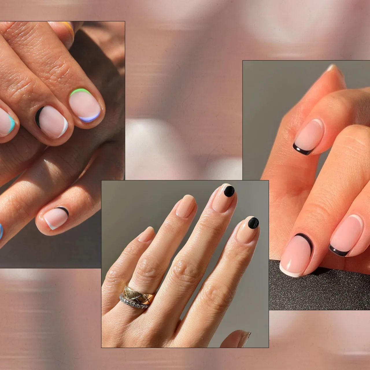 Are negative space nail designs suitable for beginners