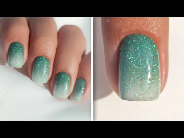 How Can I Create Ombre Green Nail Designs