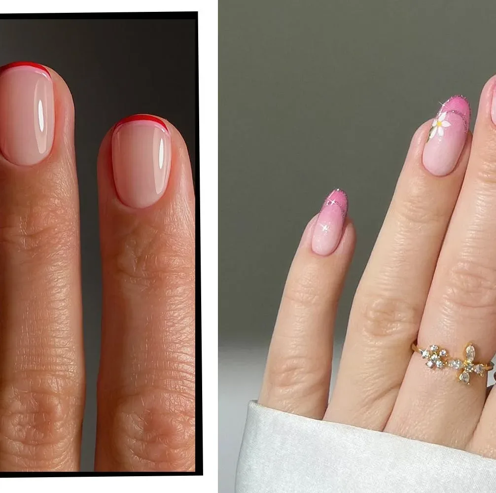 How can you incorporate minimalist designs into light pink spring nails How can you incorporate minimalist designs into light pink spring nails
