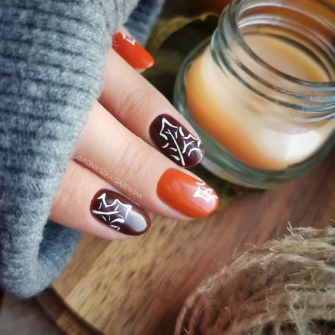 How do autumn's cute nail ideas capture the season's essence