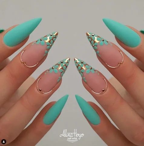 How do unique nail designs differ from conventional styles