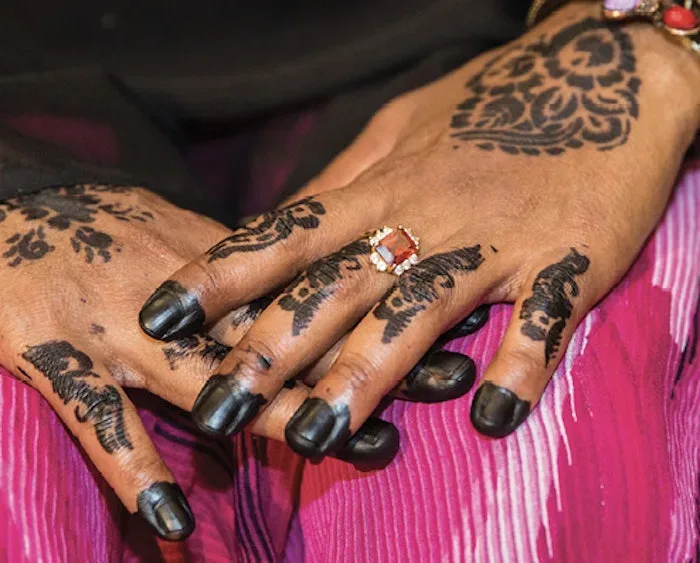 How has the perception of black nails evolved over time