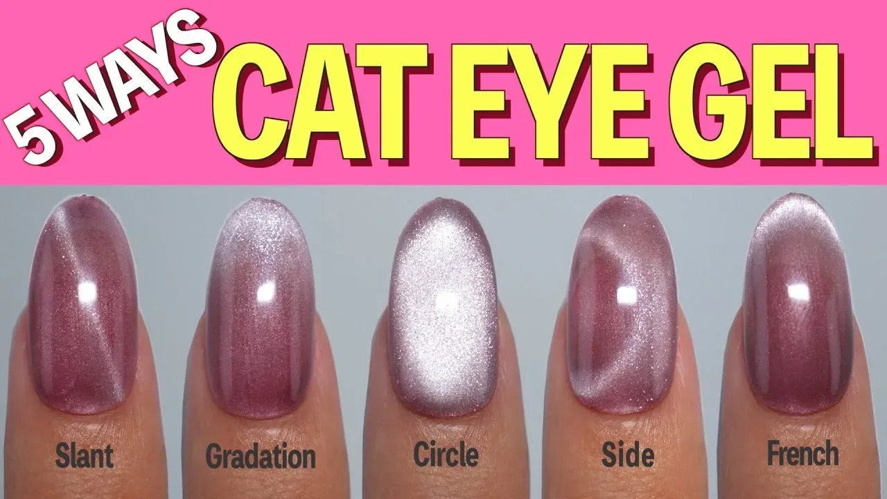 How to Do Cat Eye Nails