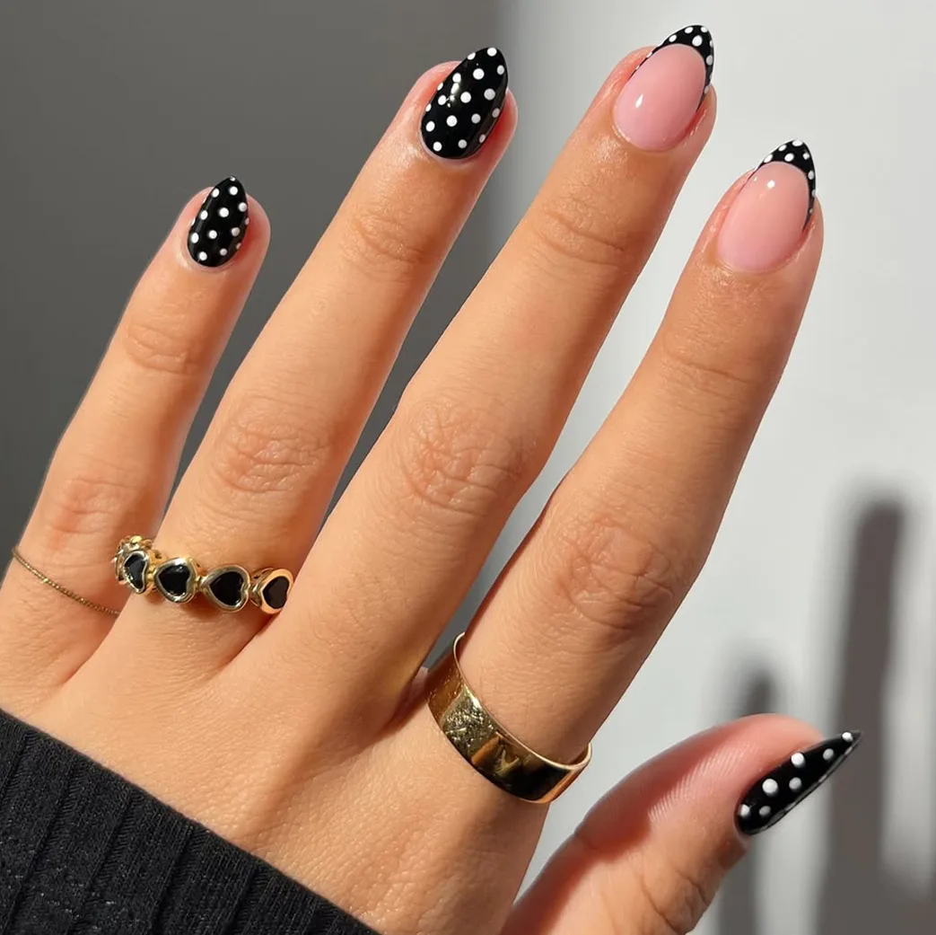 How to style black French tip nails for different occasions