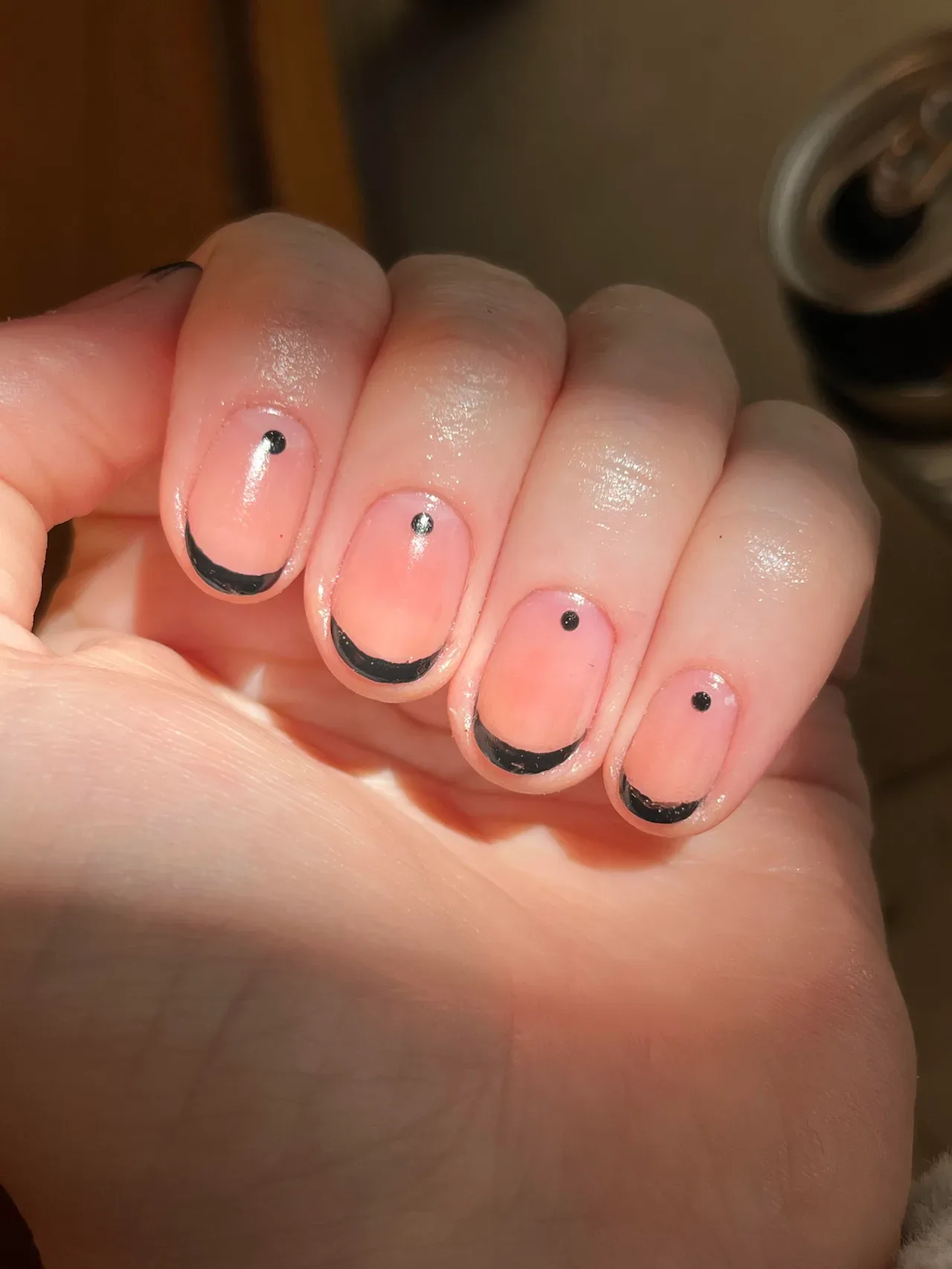 What are common mistakes to avoid when doing black French tips