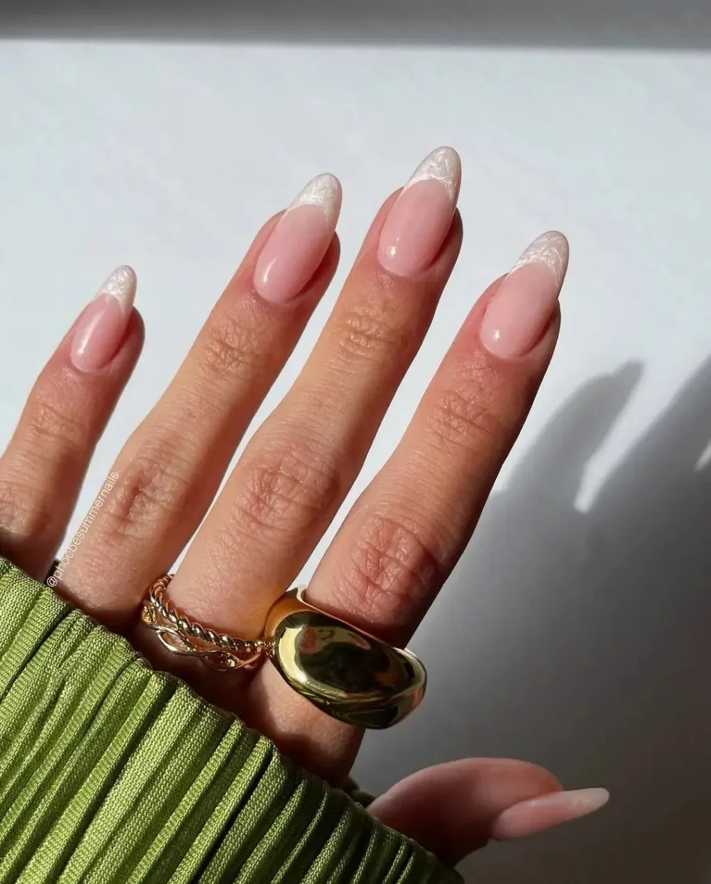 What are some French tip variations for New Year's manicures