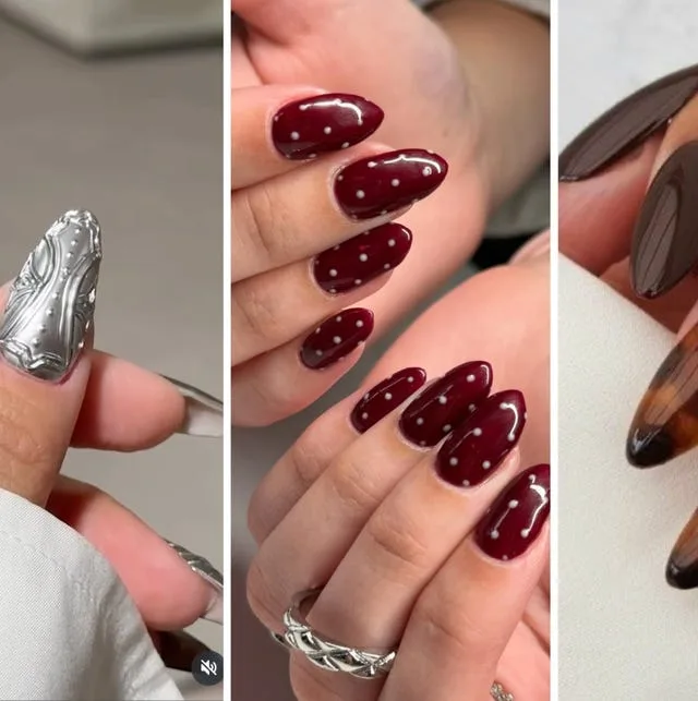 What are some popular autumn nail trends