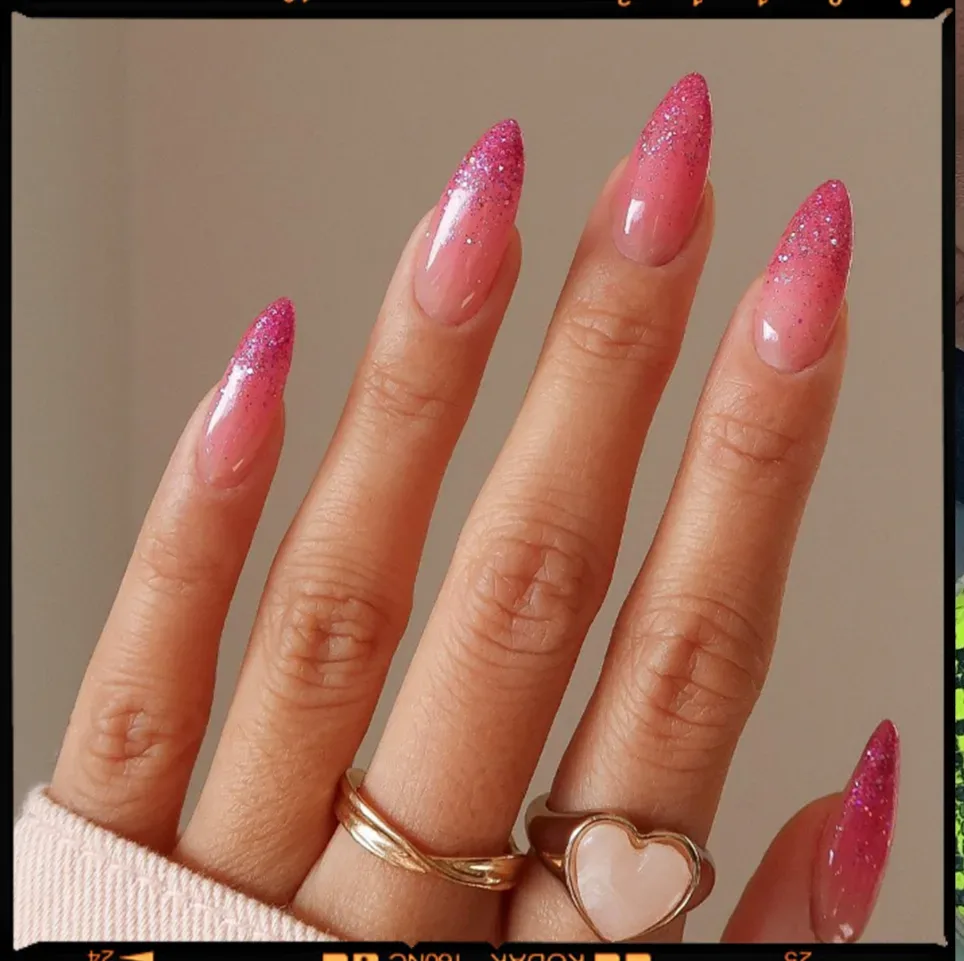 What are some trending French fade ombre nail designs What are some trending French fade ombre nail designs
