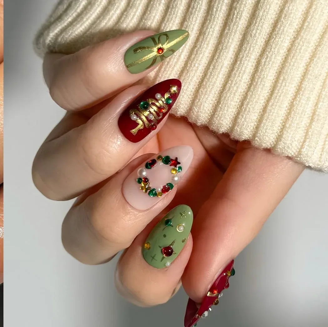 What are some trendy Christmas nail designs to consider this year What are some trendy Christmas nail designs to consider this year