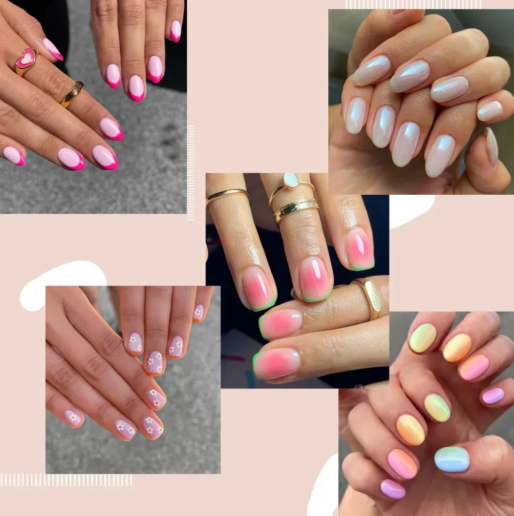 What are the best nail art styles for cute summer looks
