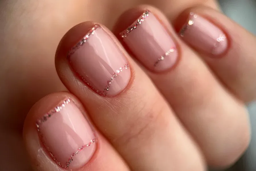 What are the classic types of French nail designs for timeless looks