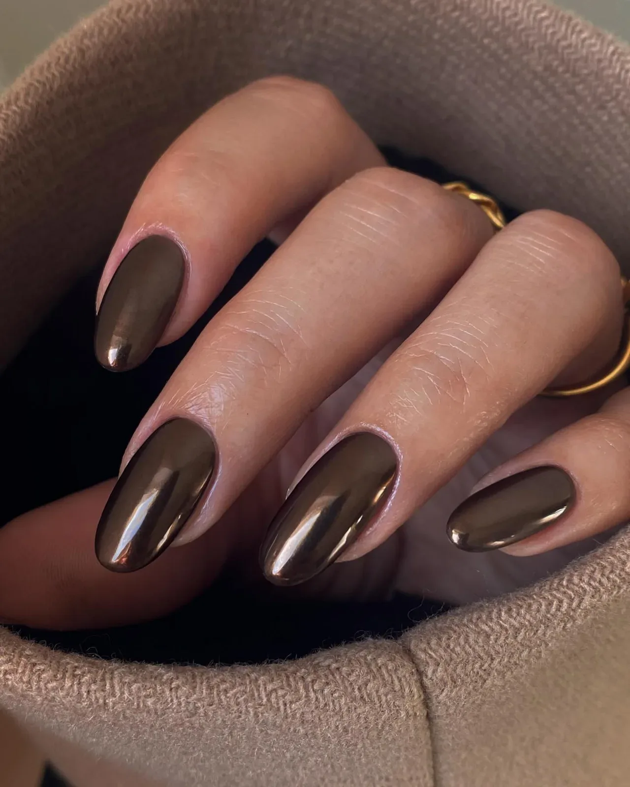 What are the current brown nail color trends