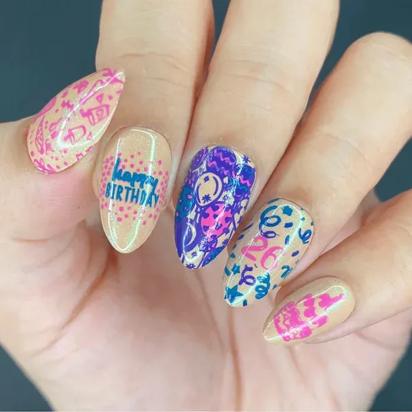 What are the most inspiring birthday nail design ideas