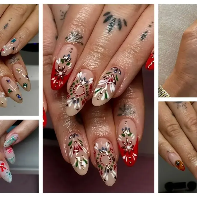 What are the most popular holiday nail designs for inspiration