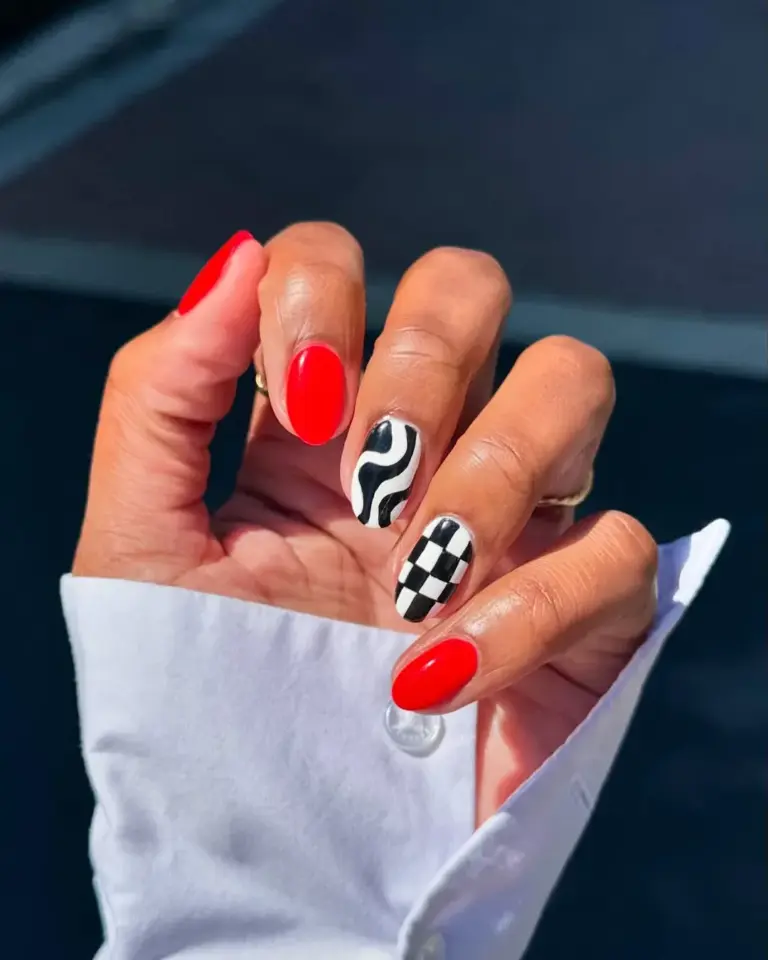 What are the most popular red nail design ideas for every style