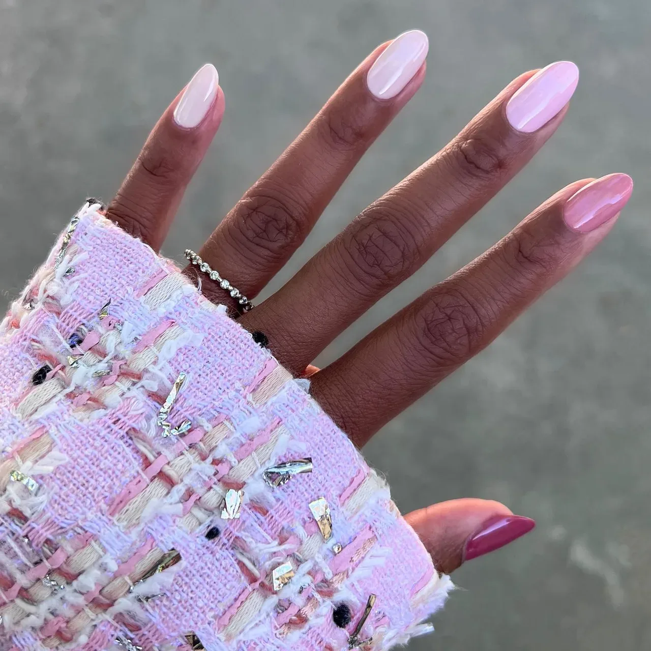 What are the trending color variations of light pink nails What are the trending color variations of light pink nails