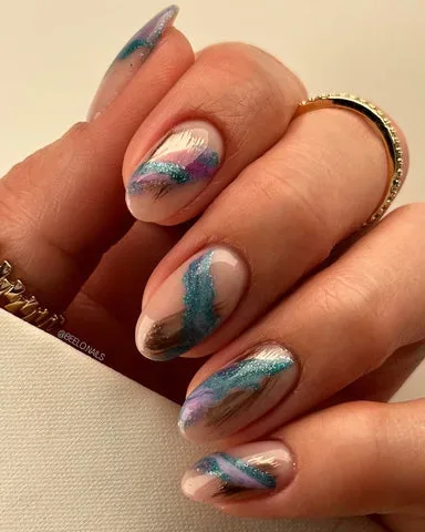 What are the trending cute nail styles right now