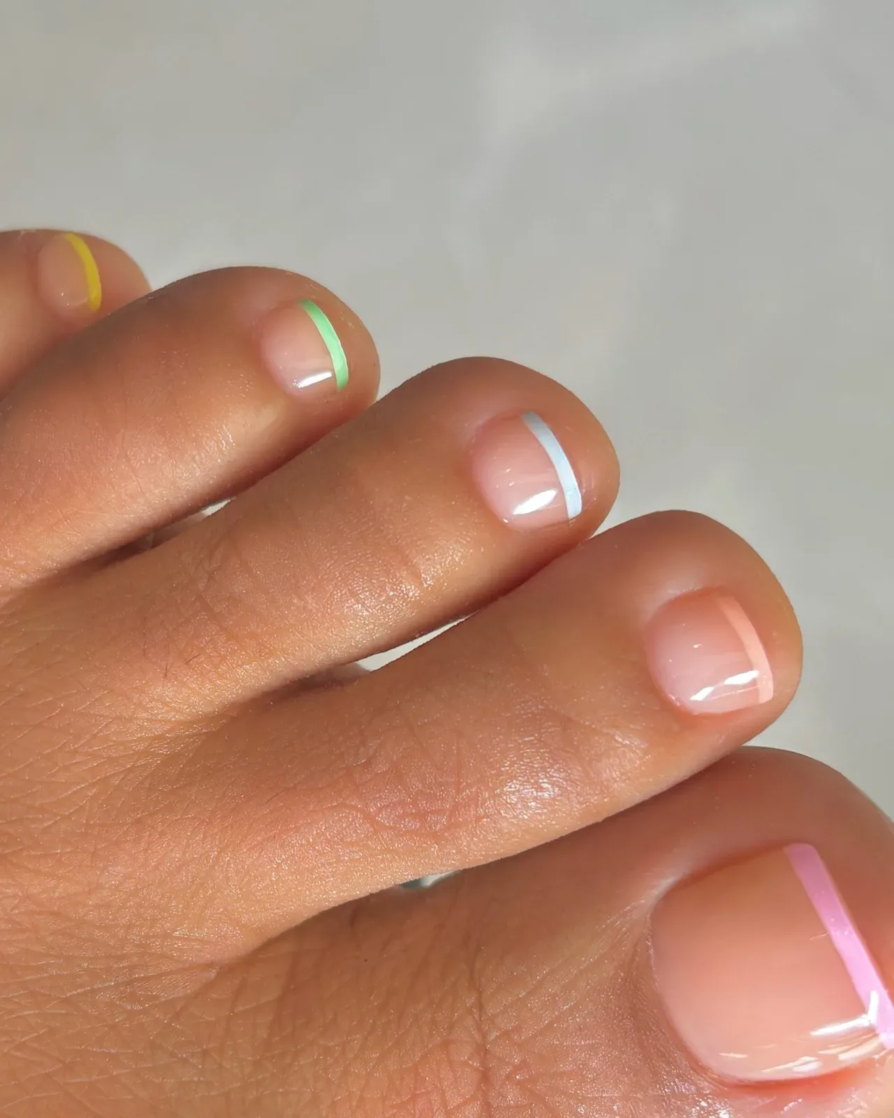 What are the trending toe nail colors for current pedicures