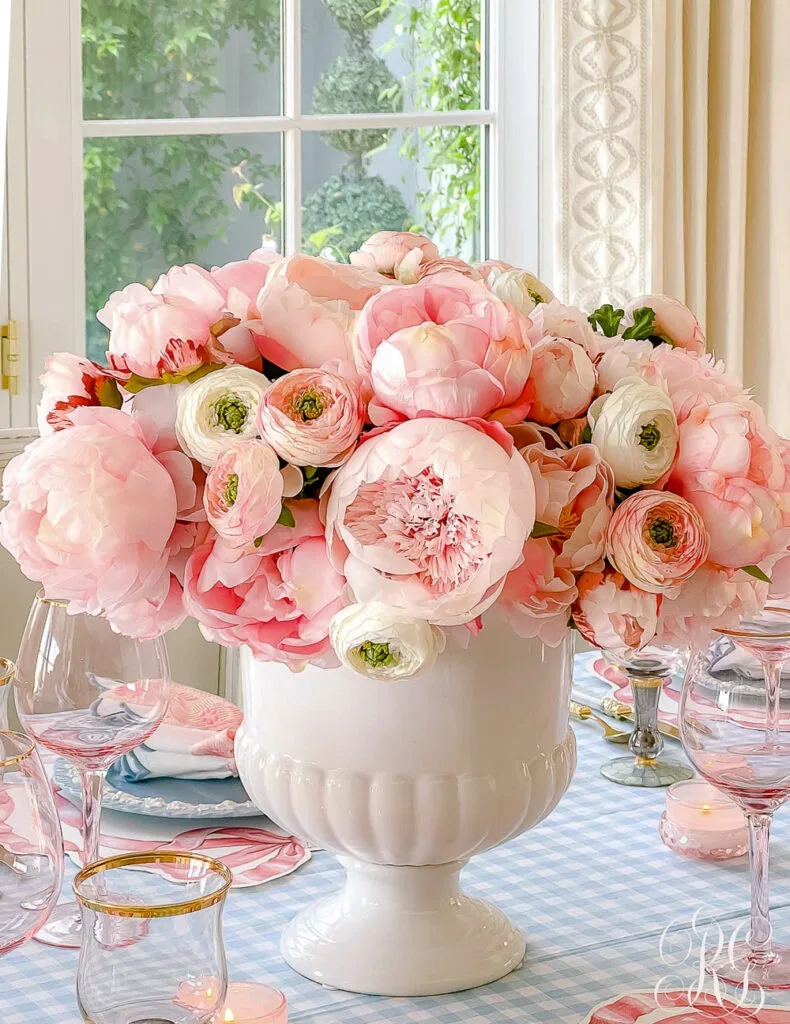 What makes a light pink floral design perfect for spring What makes a light pink floral design perfect for spring