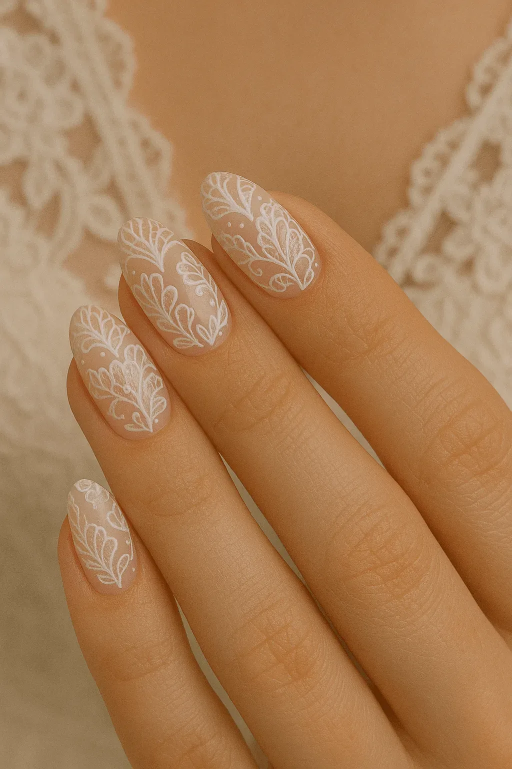 What white and ivory nail colors are suitable for brides What white and ivory nail colors are suitable for brides