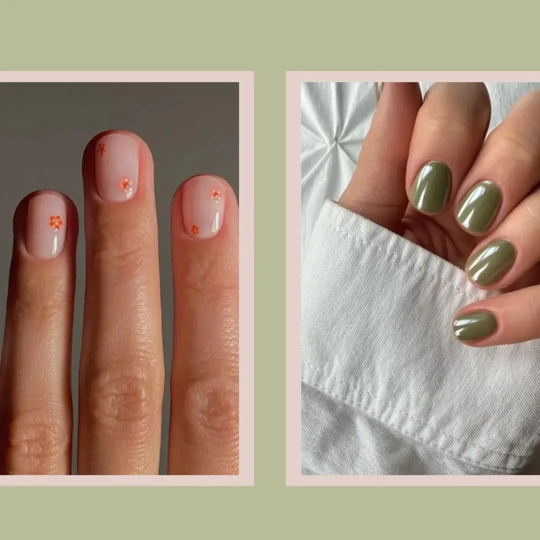 Which are the best colors for short nail designs