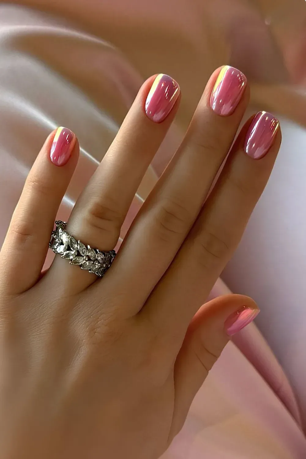 Which Pink Chrome Nail Designs are Best for Short Nails