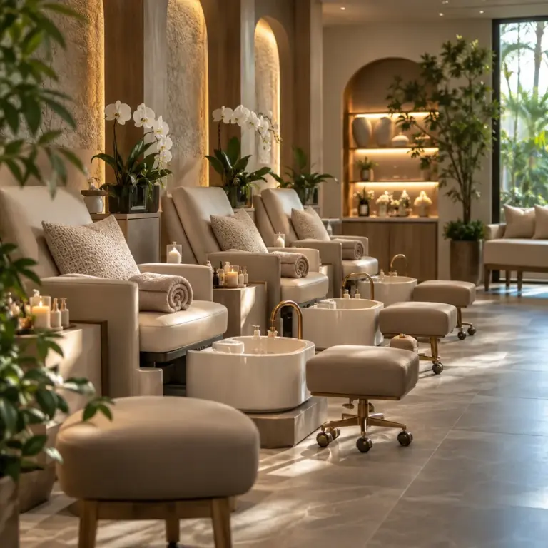 Exploring the Luxurious Pedicure Services at Aria Nail Bar - Featured Image